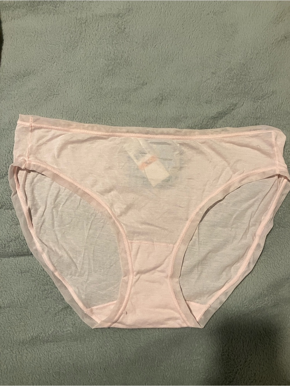 Fine Lines Powder Pink Bikini Bottoms - XL